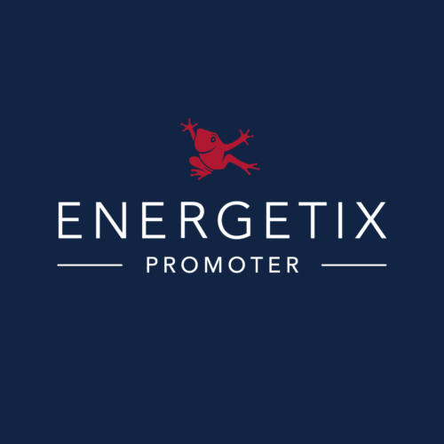 Promoter Logo blauer-Hintergrund