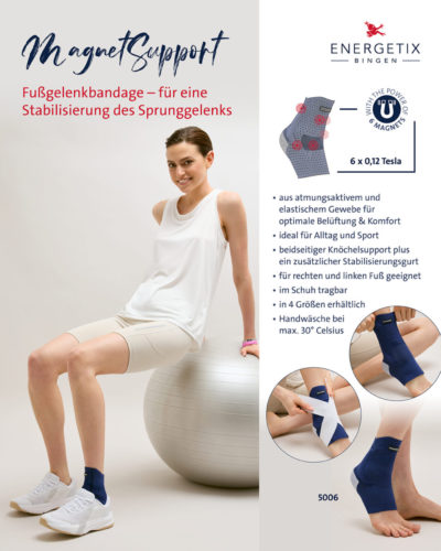 MagnetSupport Fußgelenkbandage DE